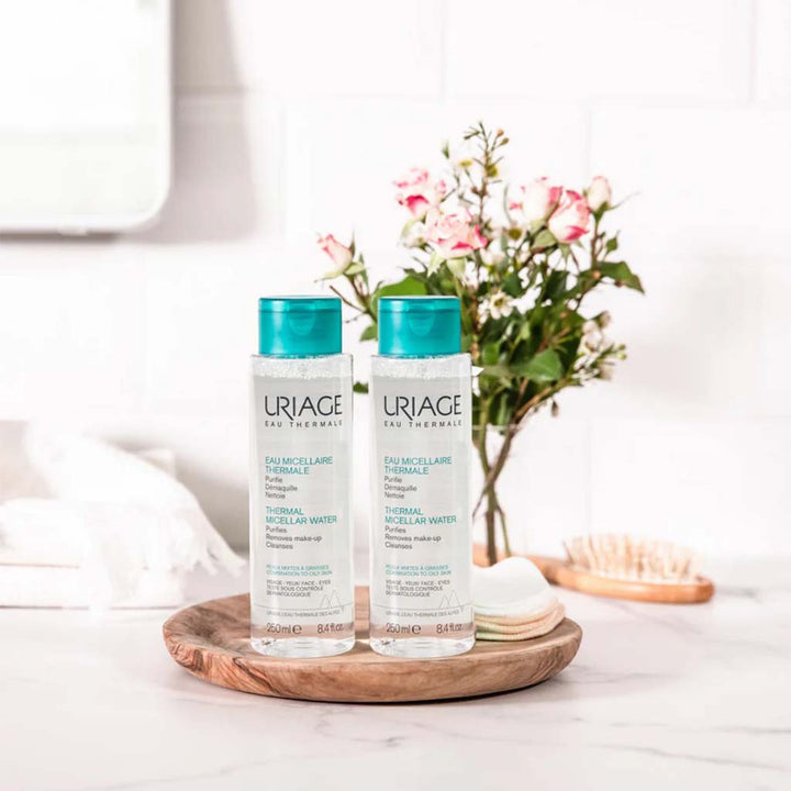 Uriage Thermal Micellar Water With Apple Extract For Combination To Oily Skin 250ml - Easy Pharmacy LLC