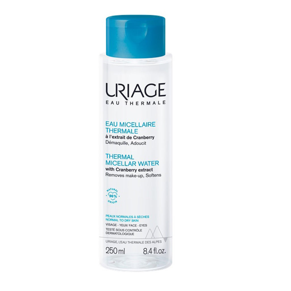 Uriage Thermal Micellar Water With Cranberry Extract For Normal To Dry Skin 250ml - Easy Pharmacy LLC