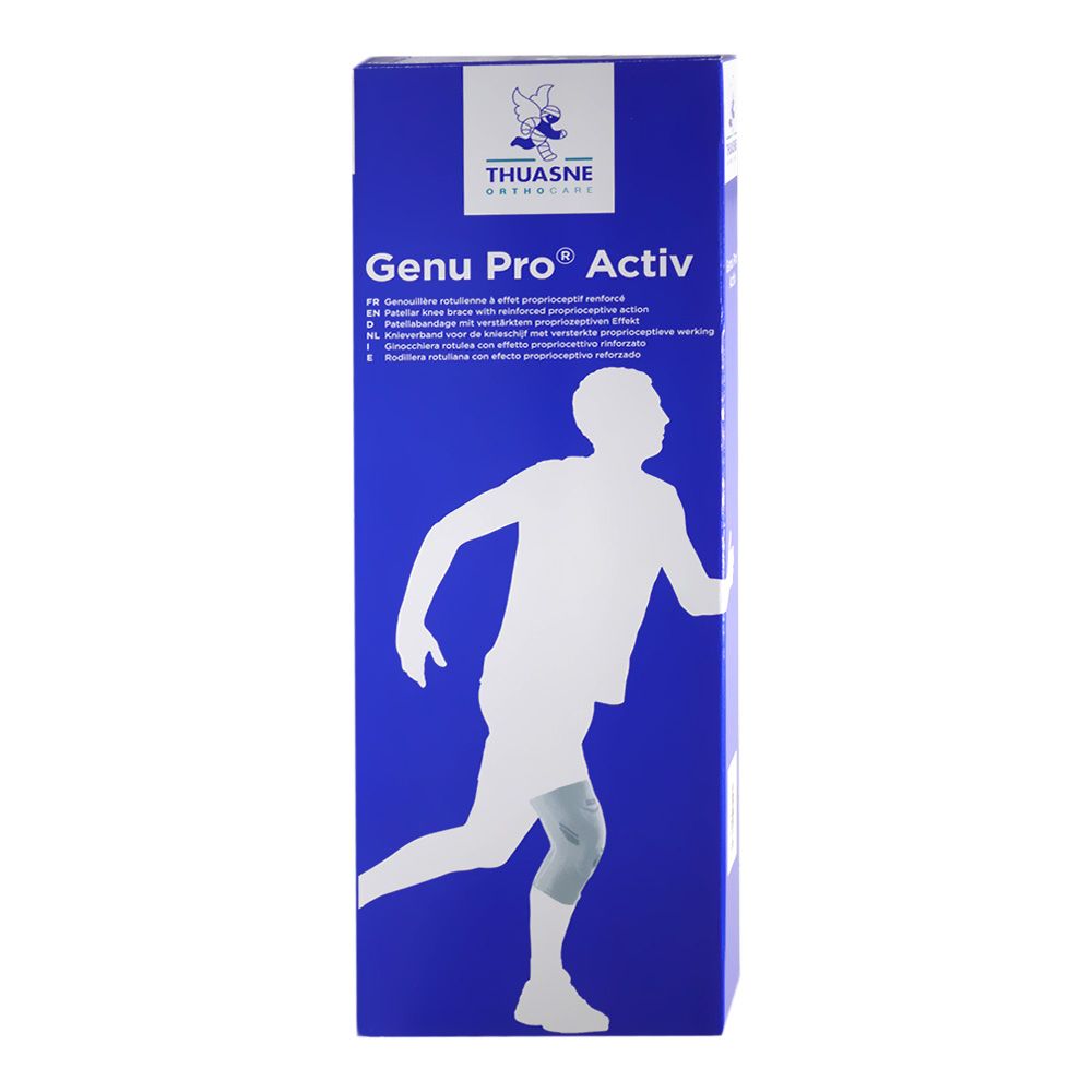 Thuasne Genu Pro Activ Knee S1 Black 234702201 - Easy Pharmacy LLC