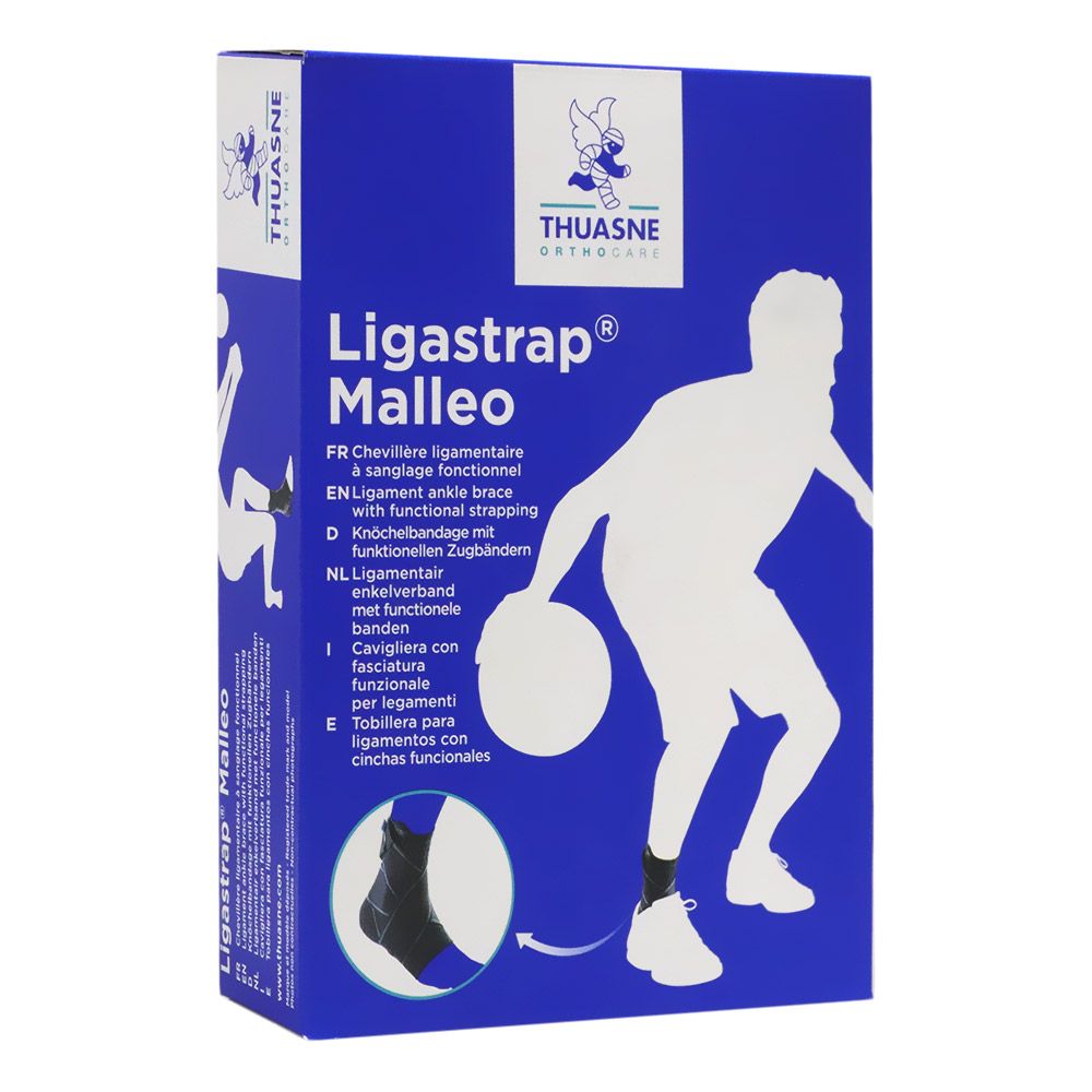 Thuasne Ligastrap Malleo Ankle Brace S3 Grey 218003203 - Easy Pharmacy LLC