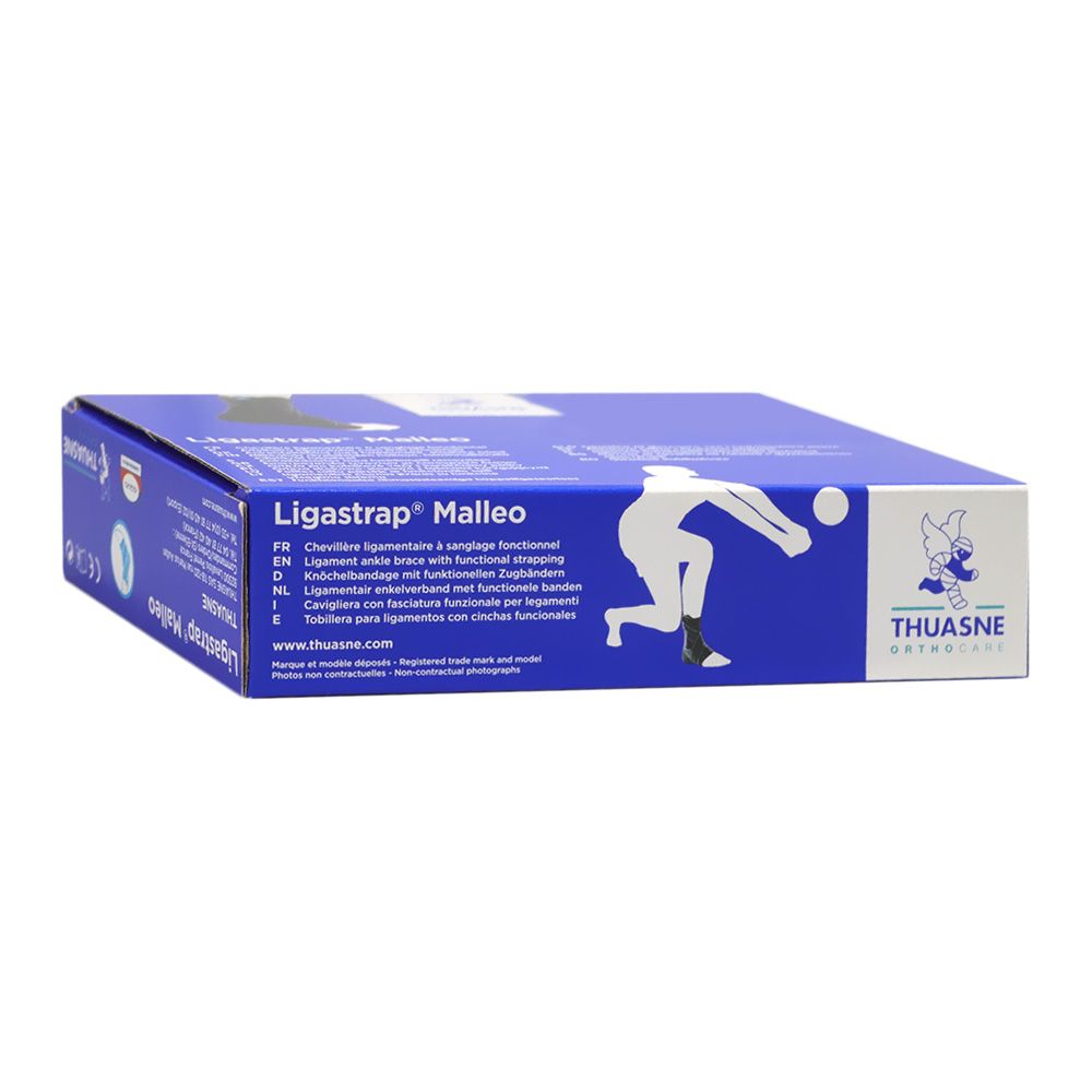 Thuasne Ligastrap Malleo Ankle Brace S4 Grey 218003204 - Easy Pharmacy LLC