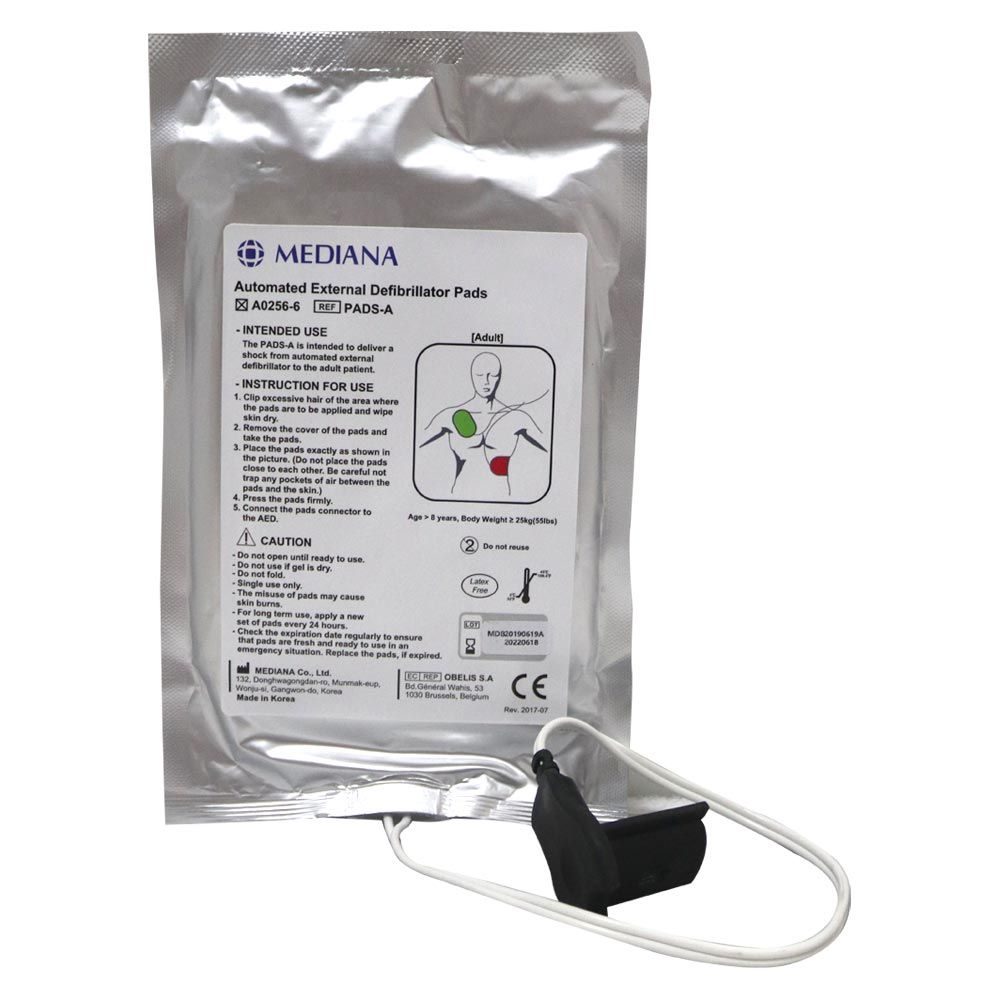 Mediana Automated External Defibrillator Pads - Easy Pharmacy LLC