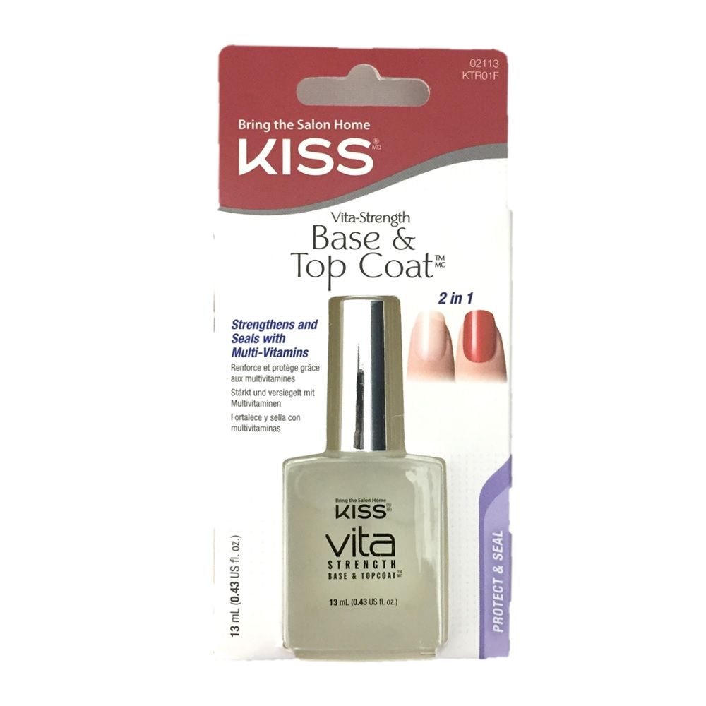 Kiss Vita Strength Base & Top Coat - Easy Pharmacy LLC