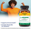 Country Life L-Arginine 500 mg – 100 Vegan Capsules