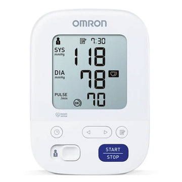 Omron M3 Comfort Upper Arm Blood Pressure Monitor with 360° Intelli Wrap Cuff