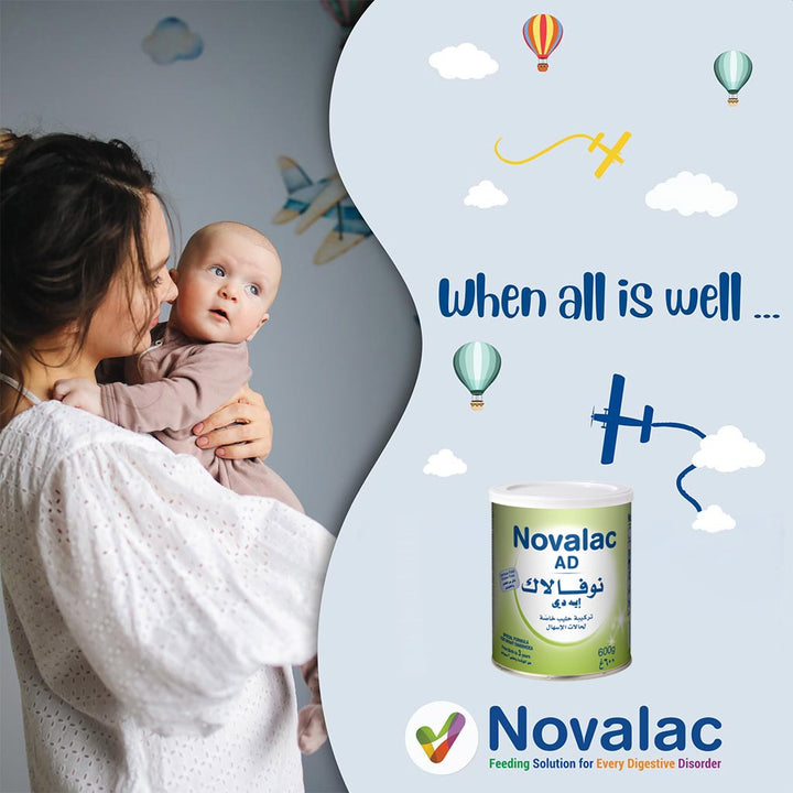 Novalac AD Anti Diarrheal Infant Milk Formula For 0 To 3 Years 600g - Easy Pharmacy LLC