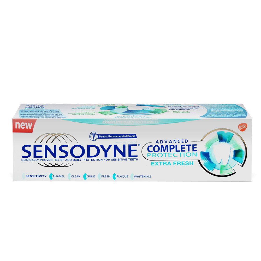 Sensodyne Advanced Complete Protection Extra Fresh Toothpaste 75 mL - Easy Pharmacy LLC