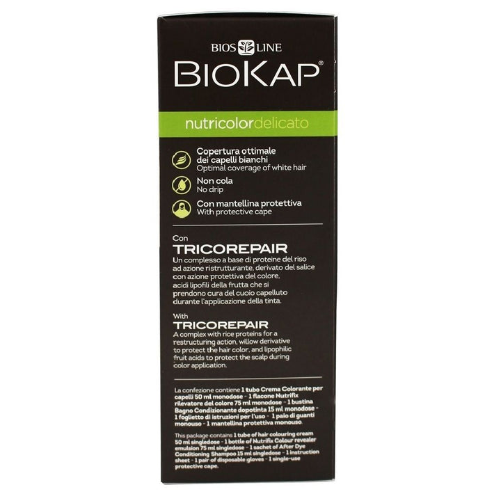 Biokap Nutricolor Delicato 5.05 Chestnut Light Brown 140 mL - Easy Pharmacy LLC