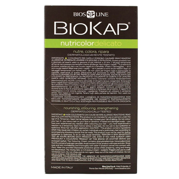 Biokap Nutricolor Delicato 4.0 Natural Brown 140 mL - Easy Pharmacy LLC