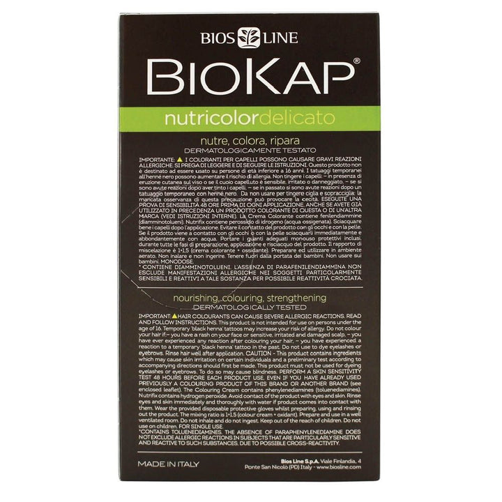 Biokap Nutricolor Delicato 4.05 Chocolate Chestnut 140 mL - Easy Pharmacy LLC