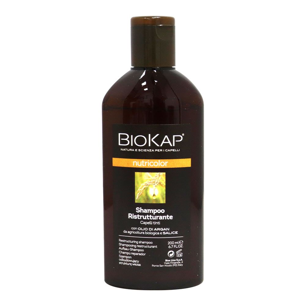 Biokap Nutricolor Restructuring Shampoo 200 mL - Easy Pharmacy LLC