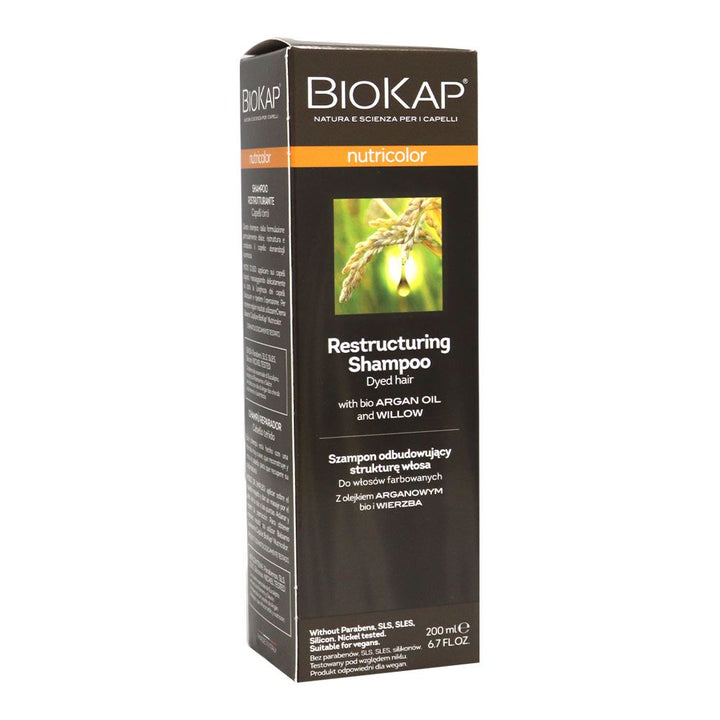 Biokap Nutricolor Restructuring Shampoo 200 mL - Easy Pharmacy LLC