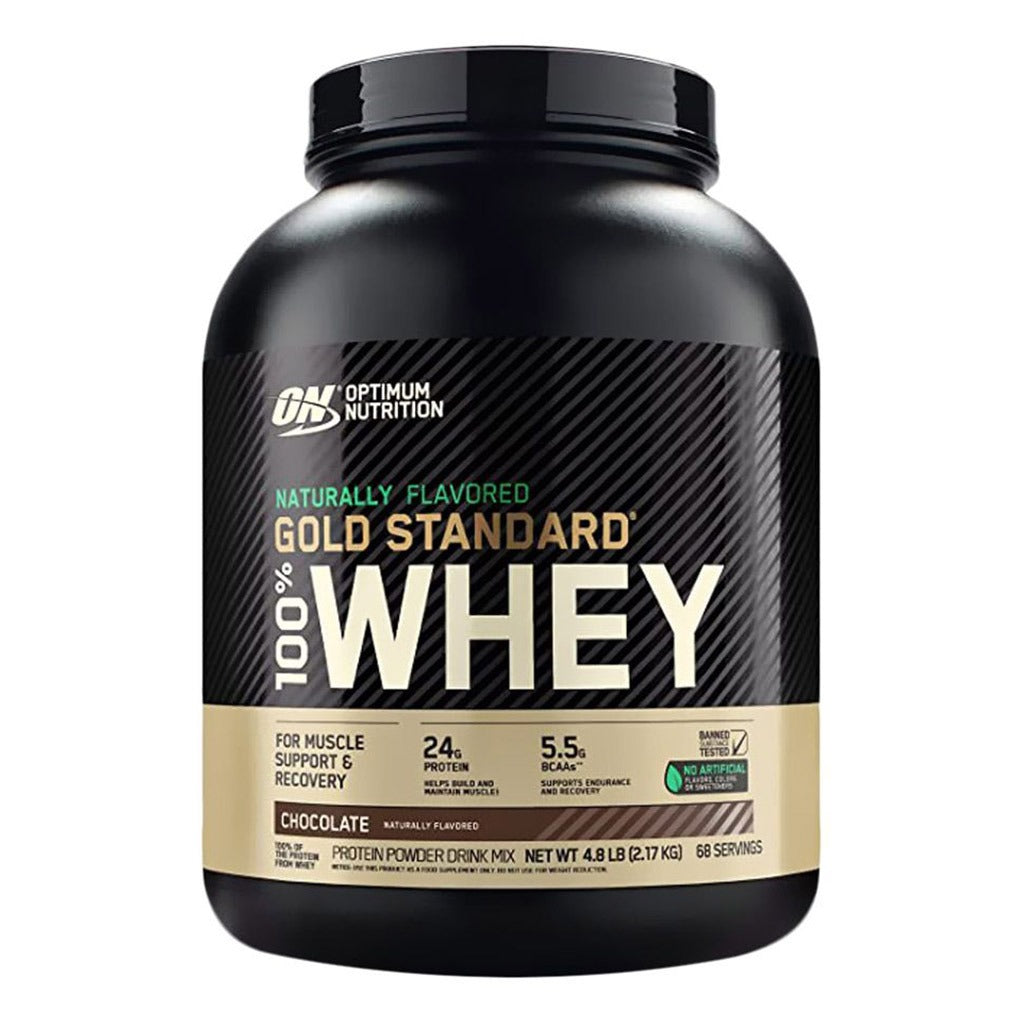Optimum Nutrition Gold Standard 100% Whey Protein Powder Chocolate 5lb - Easy Pharmacy LLC