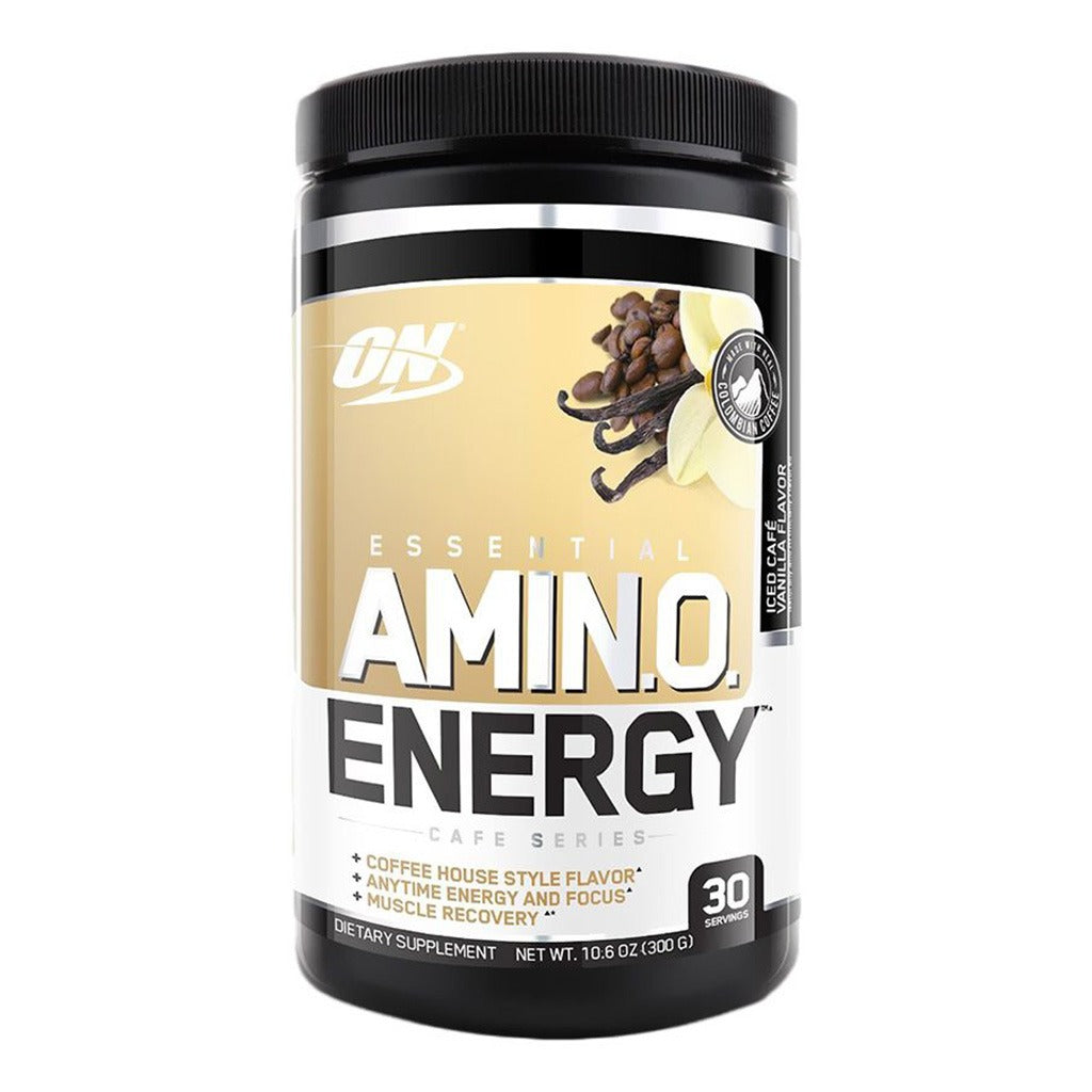 Optimum Nutrition Essential Amino Energy Iced Cafe Vanilla 30 Servings - Easy Pharmacy LLC