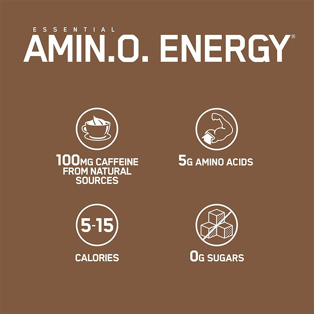 Optimum Nutrition Essential Amino Energy Iced Cafe Vanilla 30 Servings - Easy Pharmacy LLC