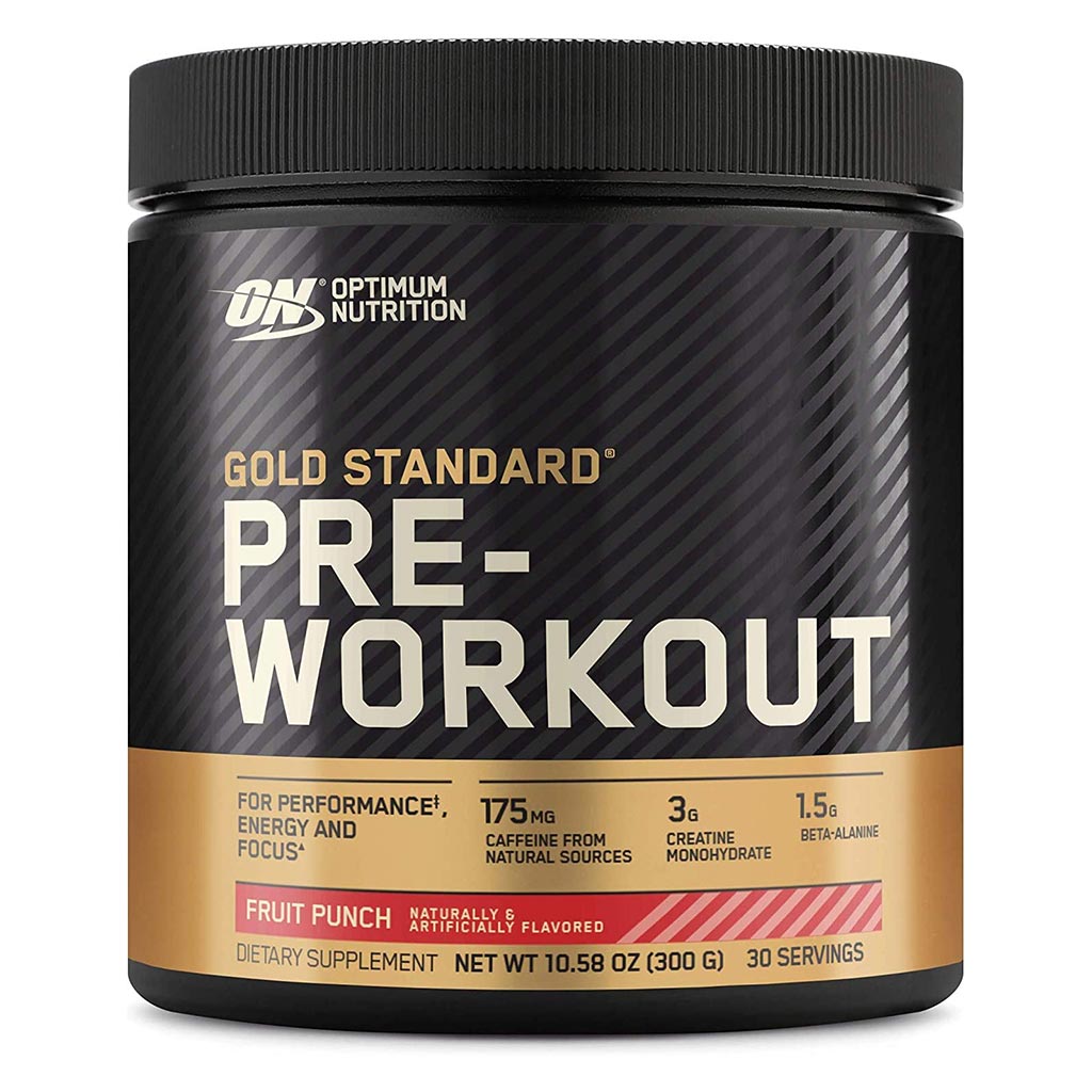 Optimum Nutrition Gold Standard Pre Work Out Fruit Punch 30 Servings - Easy Pharmacy LLC