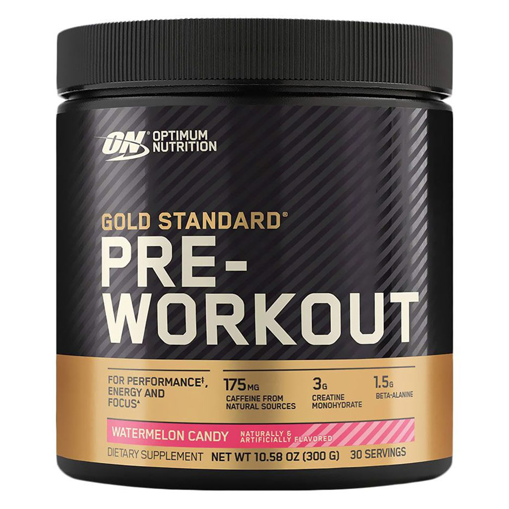 Optimum Nutrition Gold Standard Pre Work Out Watermelon 30 Servings - Easy Pharmacy LLC