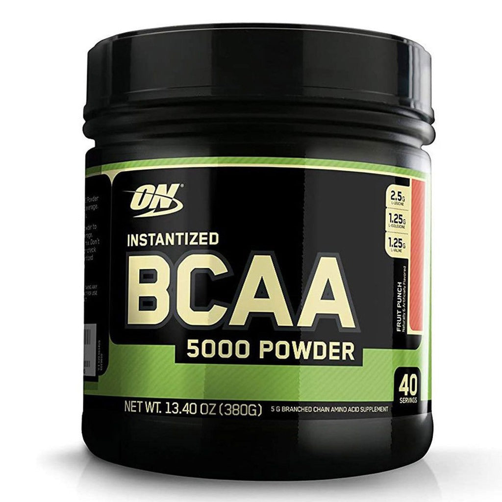 Optimum Nutrition Instantized BCAA 5000 Powder Fruit Punch 40 Servings - Easy Pharmacy LLC