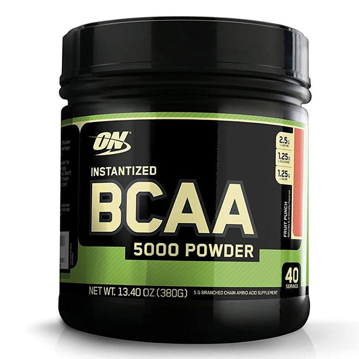 Optimum Nutrition Instantized BCAA 5000 Powder Fruit Punch 40 Servings - Easy Pharmacy LLC