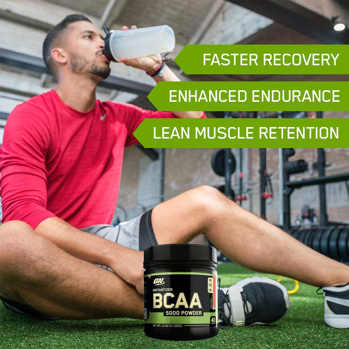 Optimum Nutrition Instantized BCAA 5000 Powder Fruit Punch 40 Servings - Easy Pharmacy LLC