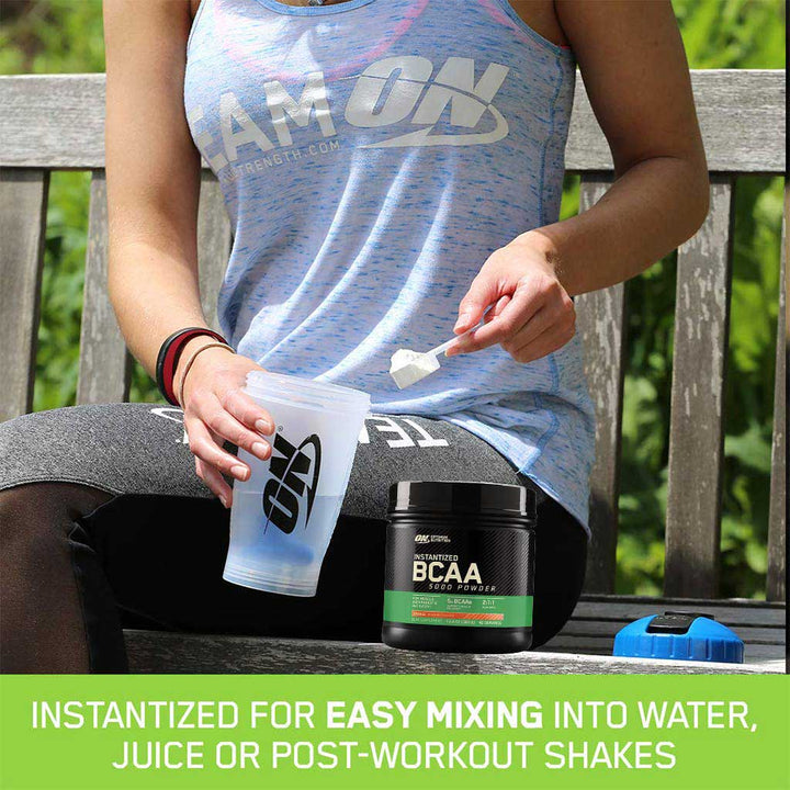 Optimum Nutrition Instantized BCAA 5000 Powder Orange 40 Servings - Easy Pharmacy LLC