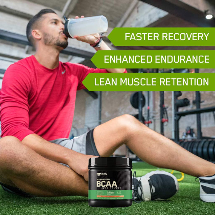 Optimum Nutrition Instantized BCAA 5000 Powder Orange 40 Servings - Easy Pharmacy LLC