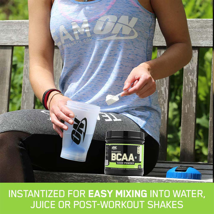 Optimum Nutrition Instantized BCAA 5000 Powder Unflavored 60 Servings - Easy Pharmacy LLC