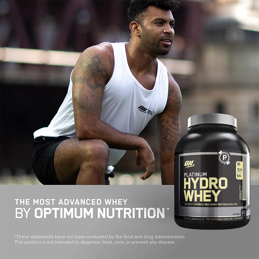 Optimum Nutrition Platinum HydroWhey Cookies & Cream 3.5lb - Easy Pharmacy LLC