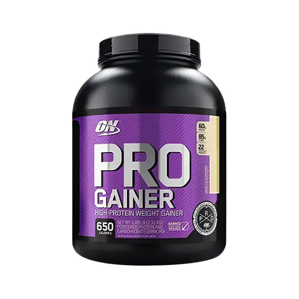 Optimum Nutrition Pro Gainer Vanilla Custard 5.08lb - Easy Pharmacy LLC