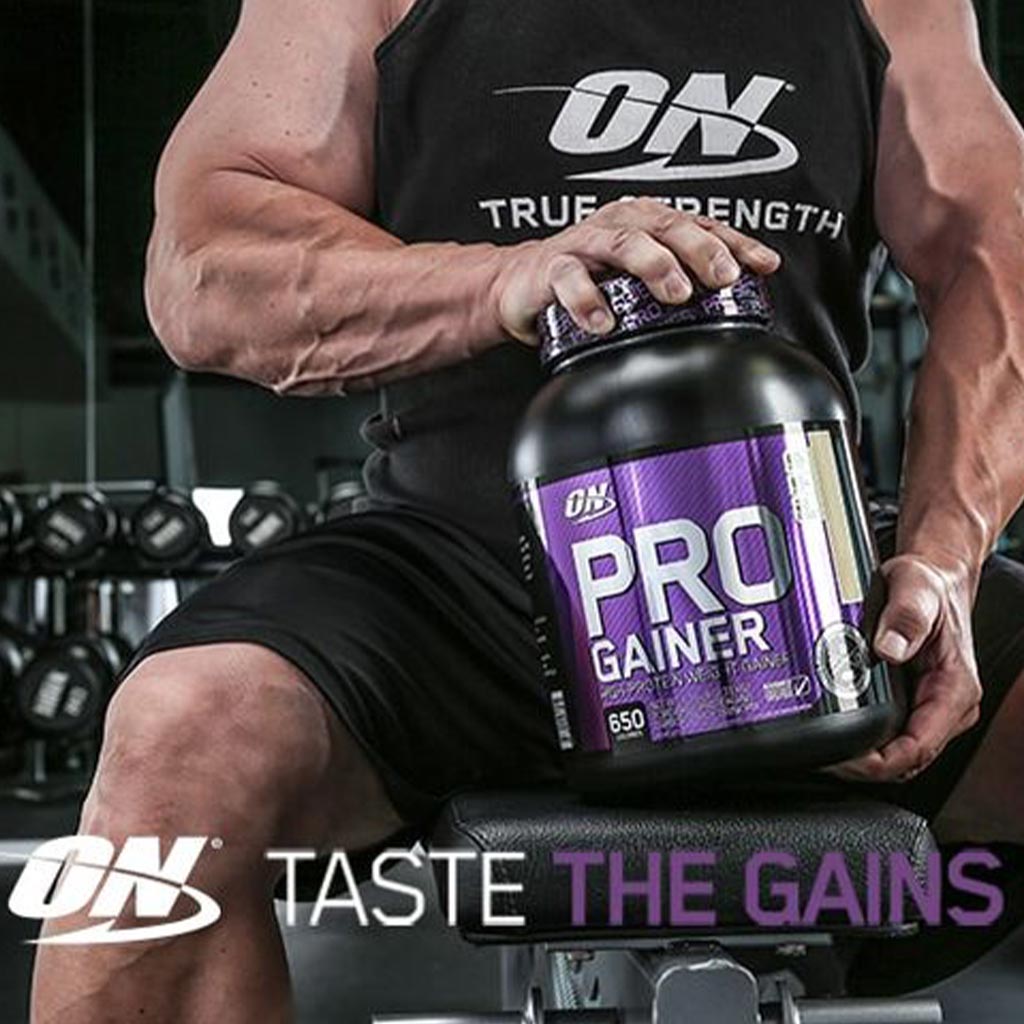 Optimum Nutrition Pro Gainer Vanilla Custard 5.08lb - Easy Pharmacy LLC