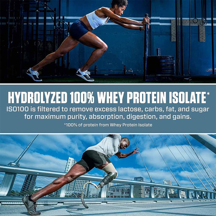 Dymatize ISO 100 Fast Absorbing Protein Powder, 100% Whey Protein Isolate, Gourmet Chocolate, 2.3kg - Easy Pharmacy LLC