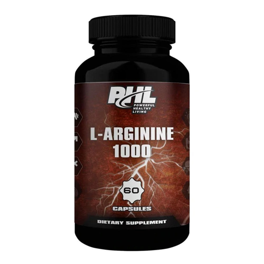 PHL L-Arginine 1000 Capsules 60's - Easy Pharmacy LLC
