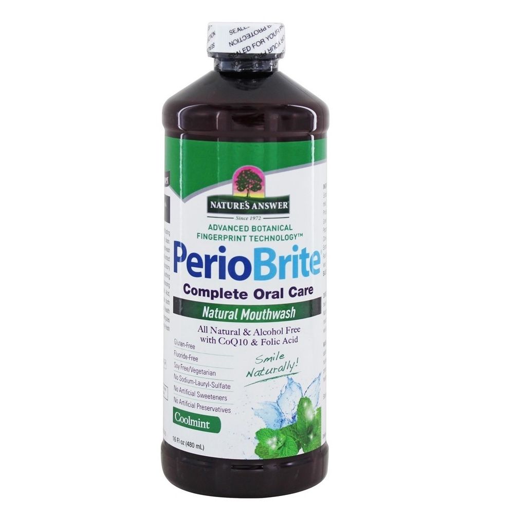 PerioBrite Cool Mint Mouthwash 16 fl oz, 480 mL - Easy Pharmacy LLC