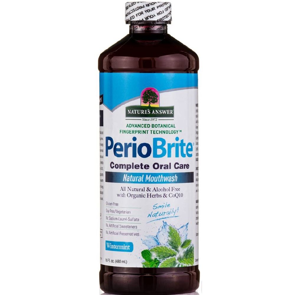 PerioBrite Wintermint Mouthwash 16 fl oz, 480 mL - Easy Pharmacy LLC