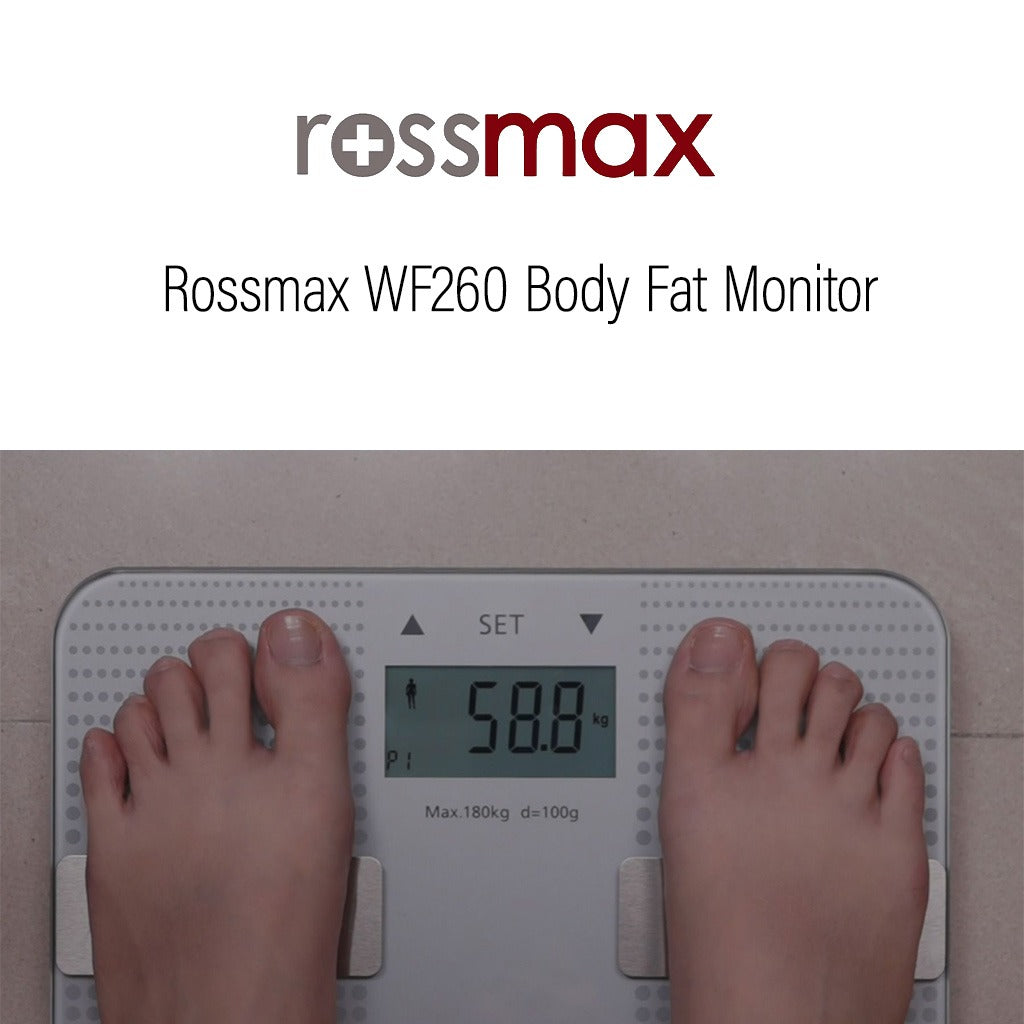 Rossmax WF260 Body Fat Monitor - Easy Pharmacy LLC