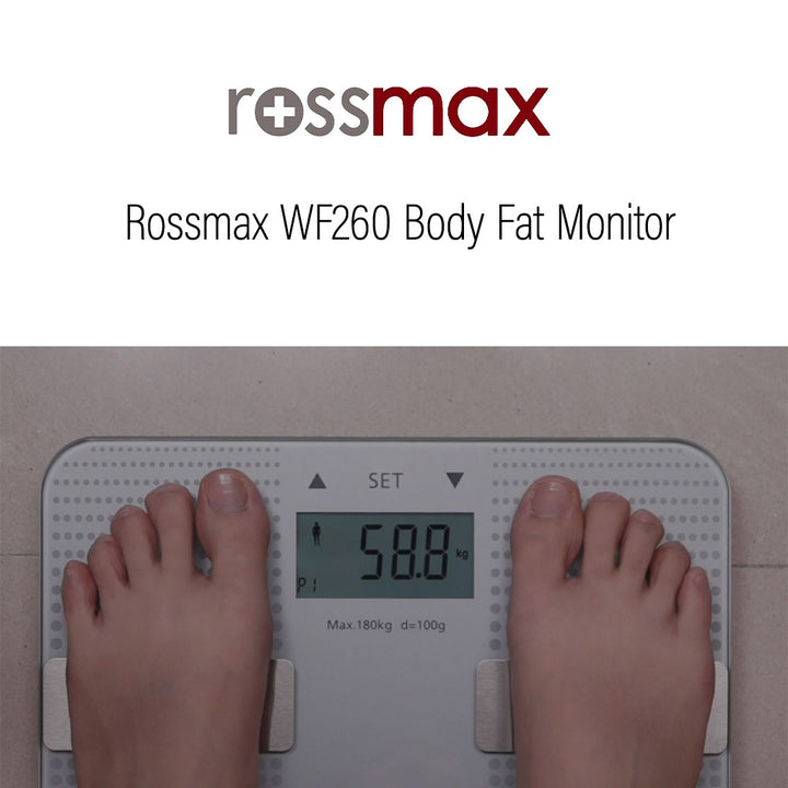 Rossmax WF260 Body Fat Monitor - Easy Pharmacy LLC