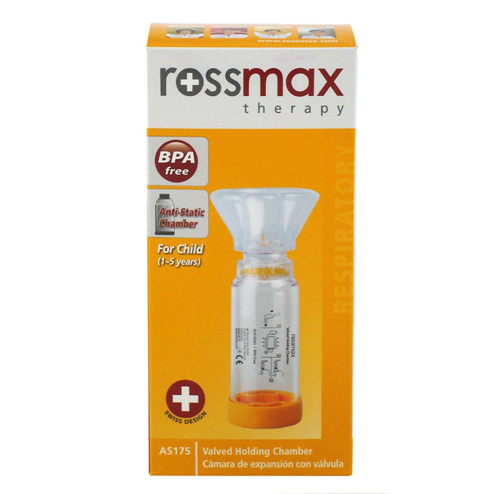 Rossmax AS175 Child Aero Spacer Mask With Valved Holding Chamber - Easy Pharmacy LLC