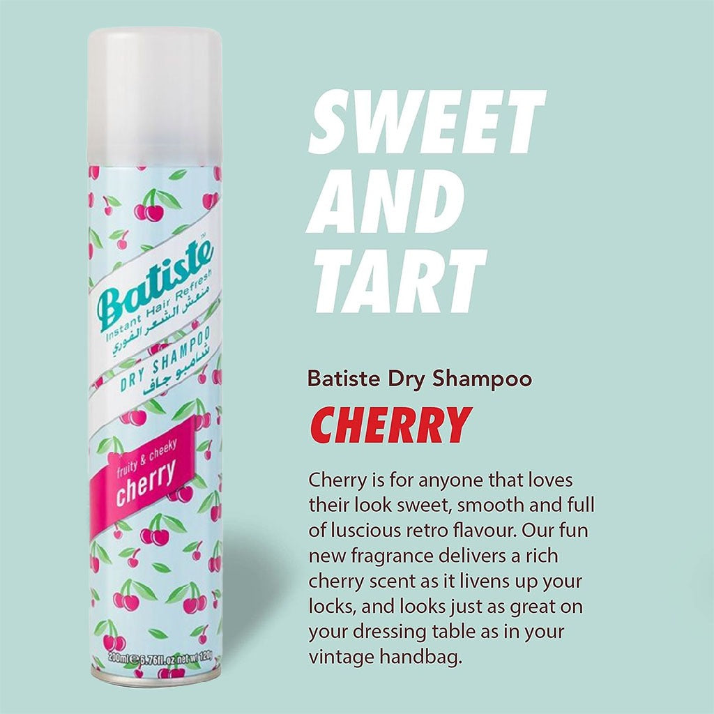 Batiste Dry Shampoo Cherry 200 mL - Easy Pharmacy LLC