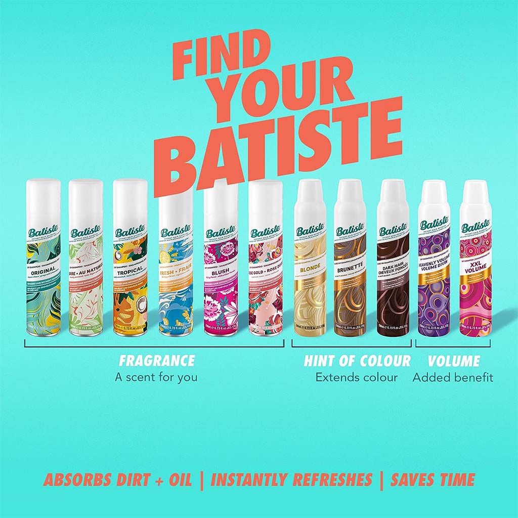 Batiste Dry Shampoo Cherry 200 mL - Easy Pharmacy LLC