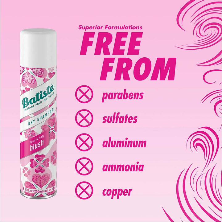 Batiste Dry Shampoo Blush 200 mL - Easy Pharmacy LLC