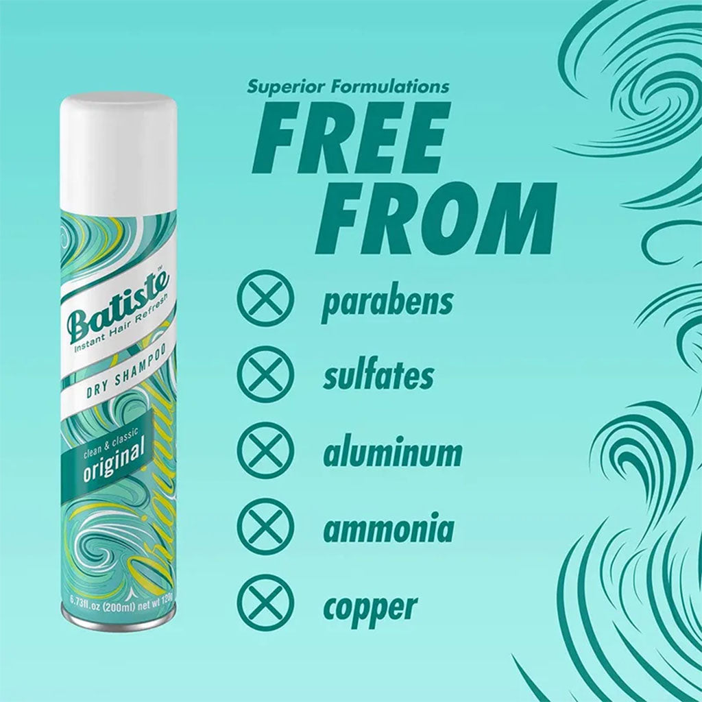 Batiste Dry Shampoo Original 200 mL - Easy Pharmacy LLC