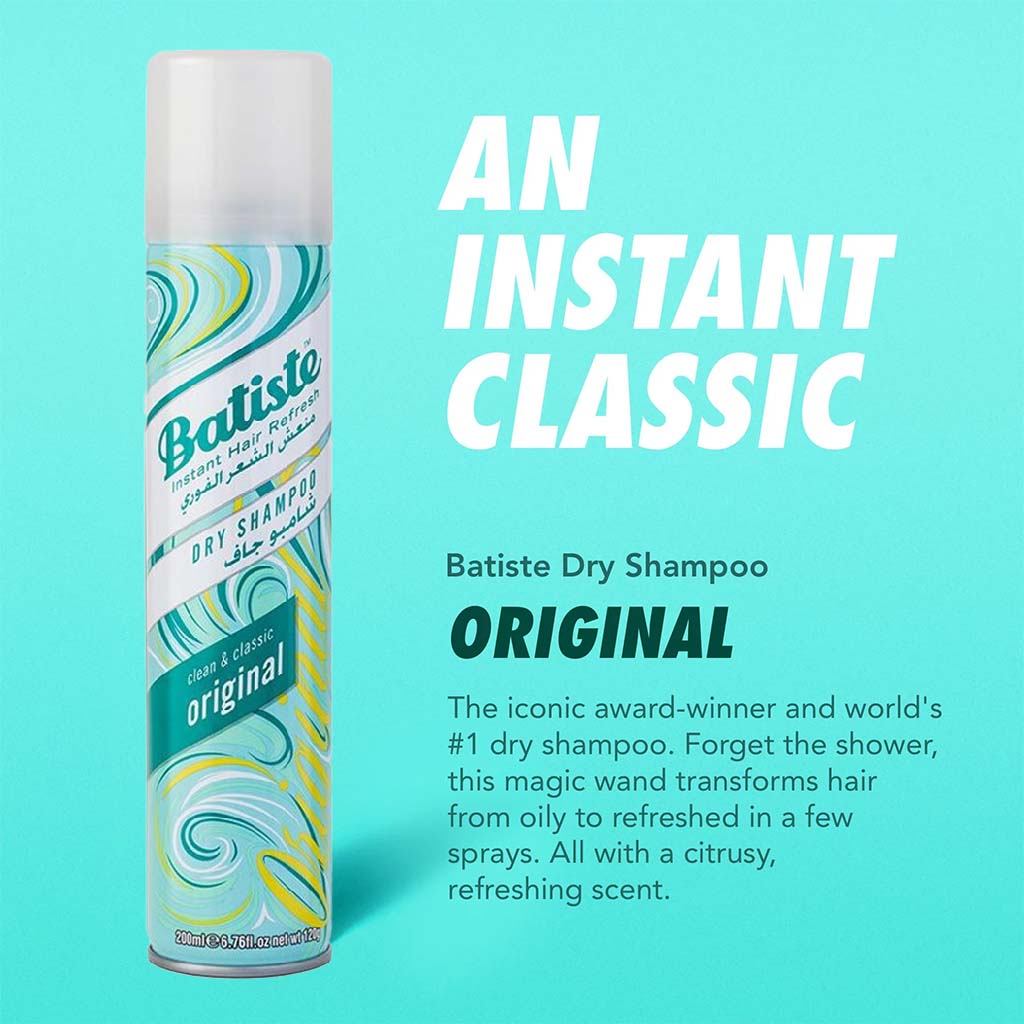 Batiste Dry Shampoo Original 200 mL - Easy Pharmacy LLC