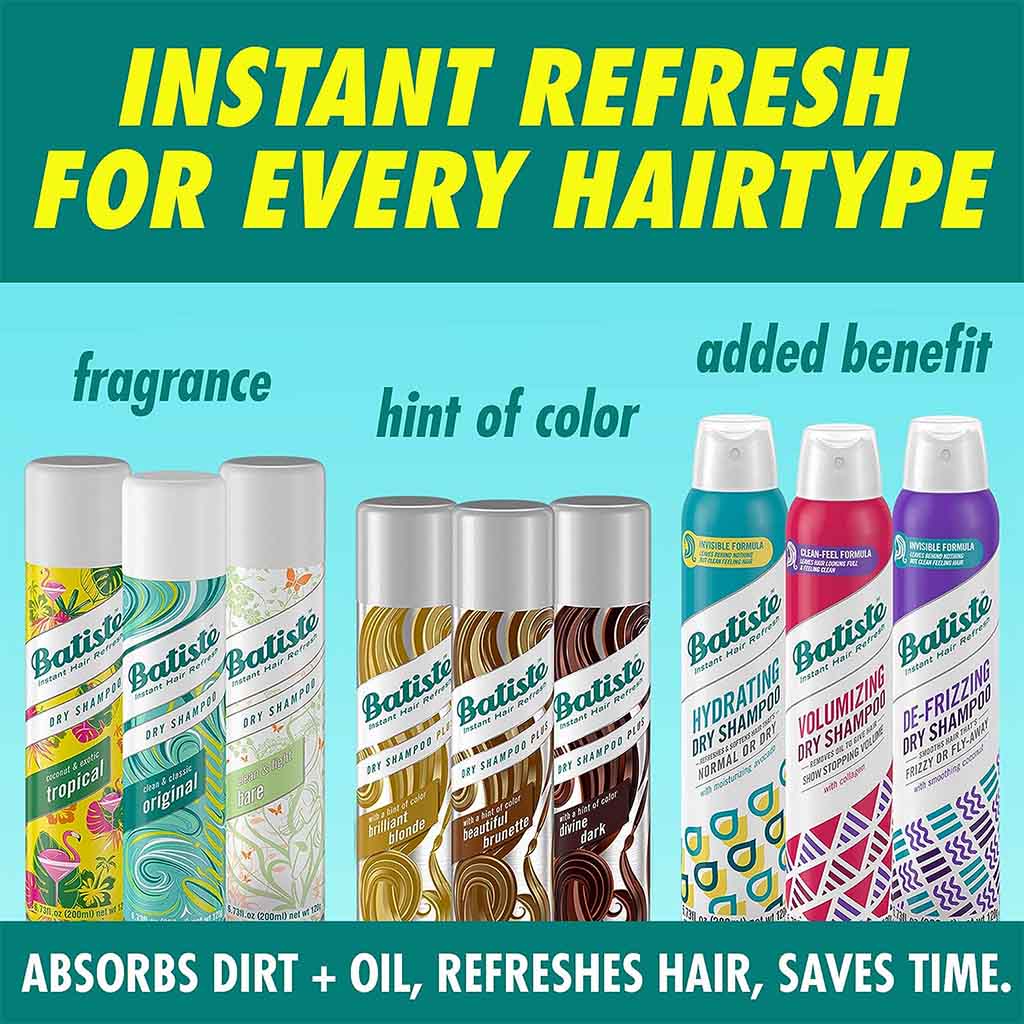 Batiste Dry Shampoo Floral 200 mL - Easy Pharmacy LLC