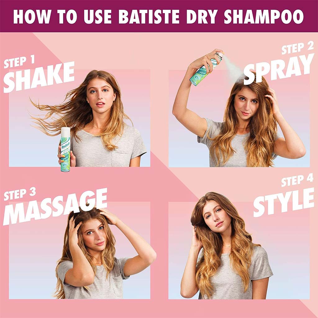 Batiste Dry Shampoo Floral 200 mL - Easy Pharmacy LLC