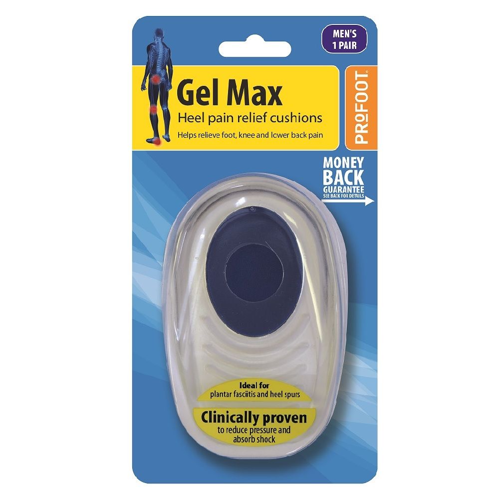 Profoot Gel Max Heel Cushions Men - Easy Pharmacy LLC