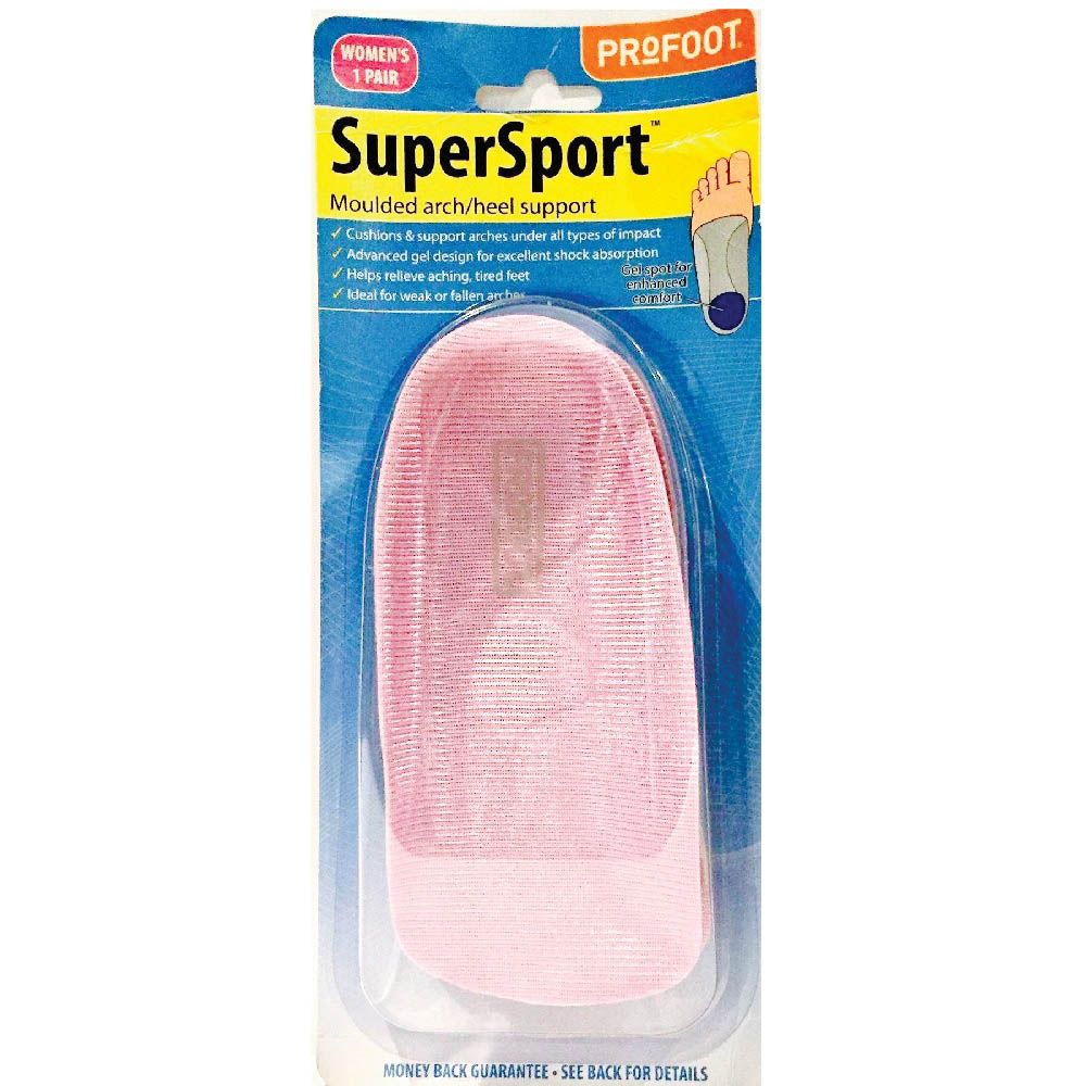 Profoot Super Sport Arch Support Insoles Women's - Easy Pharmacy LLC