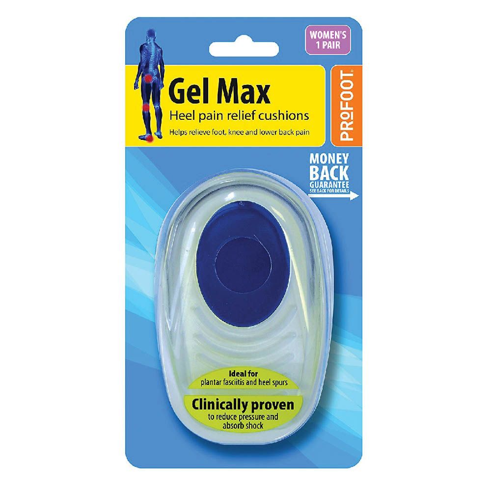 Profoot Gel Max Heel Cushions Women - Easy Pharmacy LLC