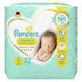 Pampers Premium Care Newborn Diapers, Size 1, 2-5Kg, Pack of 22's