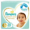 Pampers Premium Care Baby Diapers, Size 5, 11-16Kg, Pack of 20's