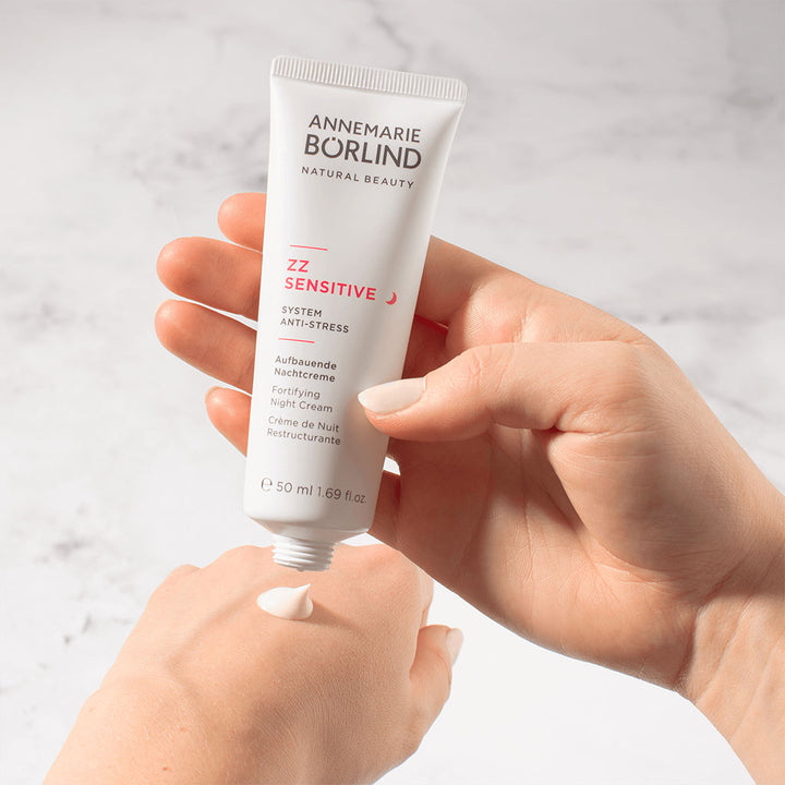 Annemarie Borlind ZZ Sensitive Fortifying Night Cream, Anti-Stress 50ml - Easy Pharmacy LLC